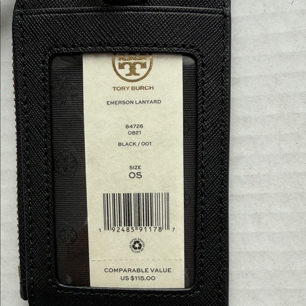 Tory Burch Emerson Black Lanyard - Picture 8 of 9
